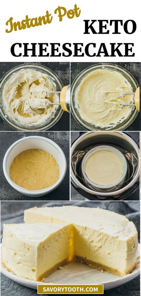 We didn't have to stray far from our classic cheesecake recipe, either. This best low carb and keto Instant Pot cheesecake is so easy, quick, and simple to make when ...