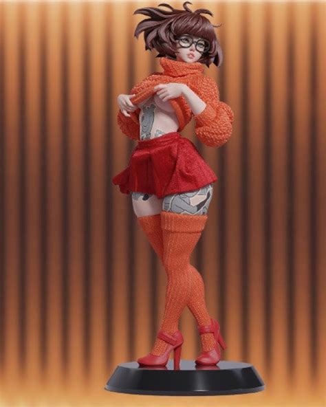 Velma Scooby Doo Stl File 3d Digital Printing Stl File For 3d Etsy Australia