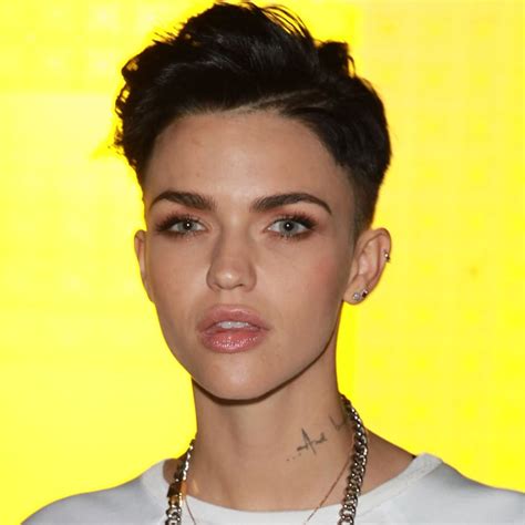 Ruby Rose — Day 4 2014 Mbfwa Front Row Fashion Week Celebrity Hair