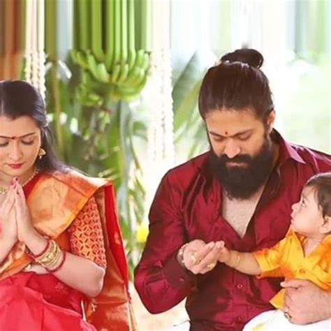 Kgf Actor Yash And Wife Radhika Pandit Reveal Their Second Childs Name