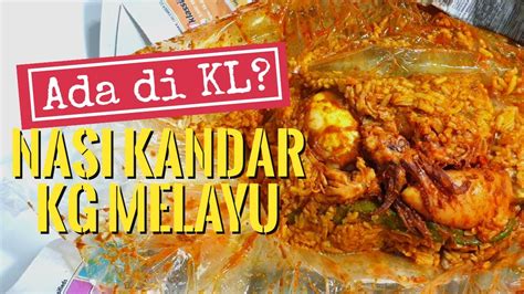 This restaurant has been in business for over 35 years. Nasi Kandar Kg Melayu bungkus di Penang makan di KL ...