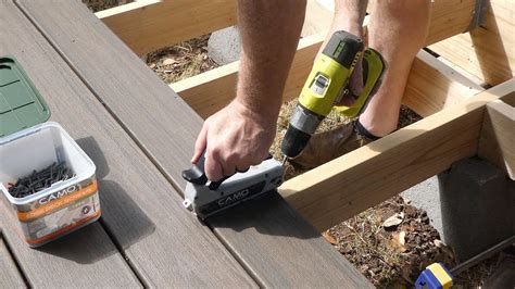 Tips And Tricks For Trex Composite Deck Install With Camo Marksman Tool
