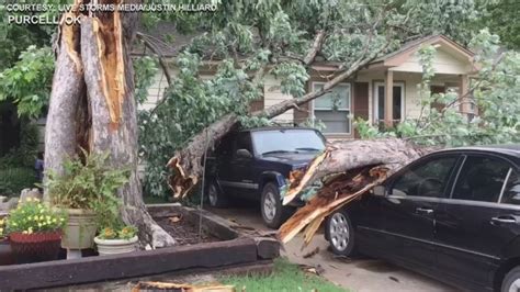 Inside The Storm Strong Winds Leave Heavy Damage In Oklahoma Wjar