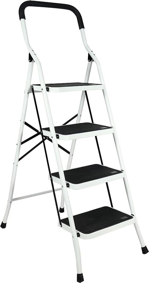 Redcamp Folding Step Ladder Heavy Duty Sturdy Step Ladder With