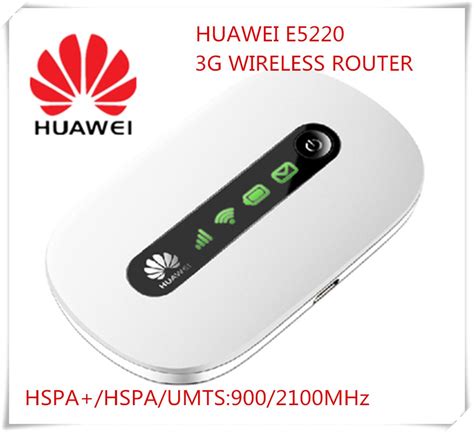 Huawei E5220 21mbps 3g Hspa Mobile Broadband Wifi Hotspot In Modem