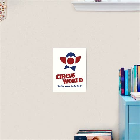 Circus World The Toy Store In The Mall Art Print By Thespookyfog