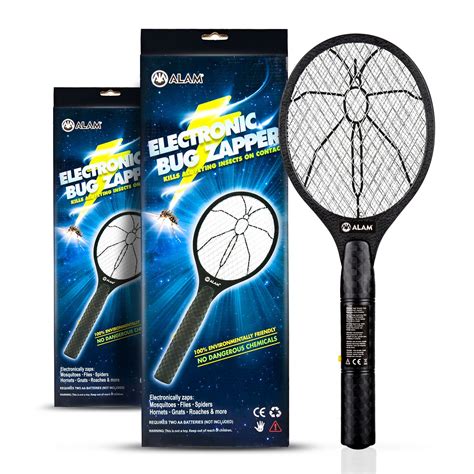 Buy Alam Electric Bug Zapper Fly Swatter Handheld Racket Indoor