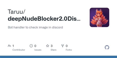 GitHub Taruu DeepNudeBlocker2 0Discord Bot Handler To Check Image In