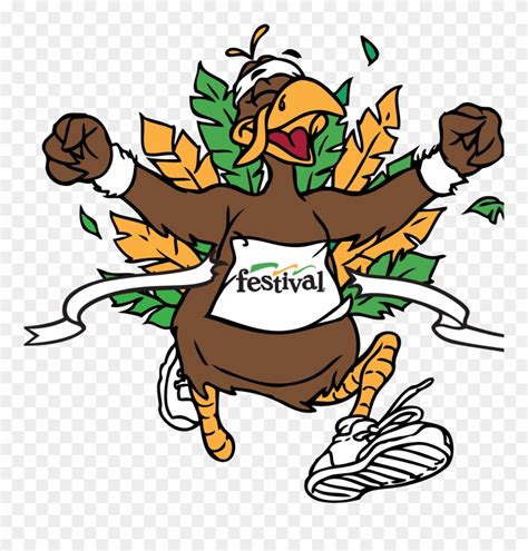 Festival Foods Turkey Trot Clipart 1603193 Pinclipart