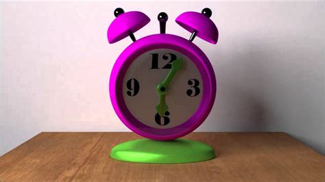 Alarm Clock Animation First Animation Youtube