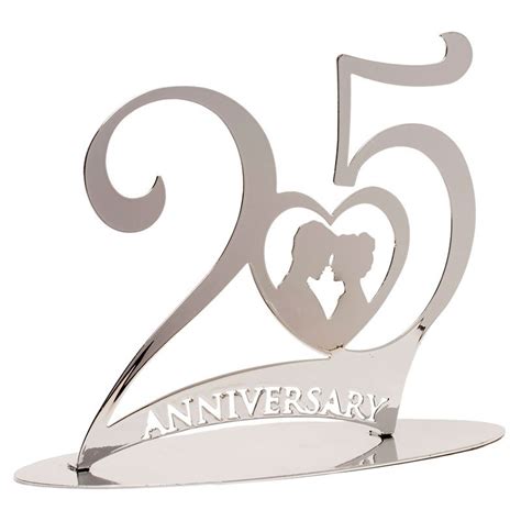 Figura Tarta 25 Aniversario Boda Regalos San Valentin Otros