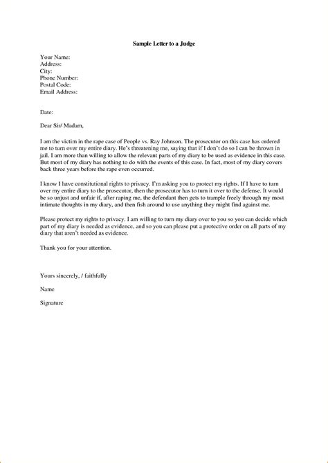 Knowing how to write a letter, especially formal letters, is essential in business and throughout your career. Thank You Letter For Judges Image Collections Letter Format inside Formal Letter Format To Judge ...