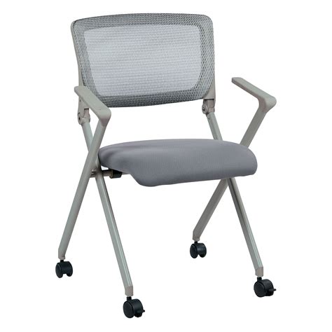 We've covered stylish office chairs and multifunctional desks, but what if you really can't fit in enter this folding chair. Office Star Work Smart Folding Chair | Wayfair