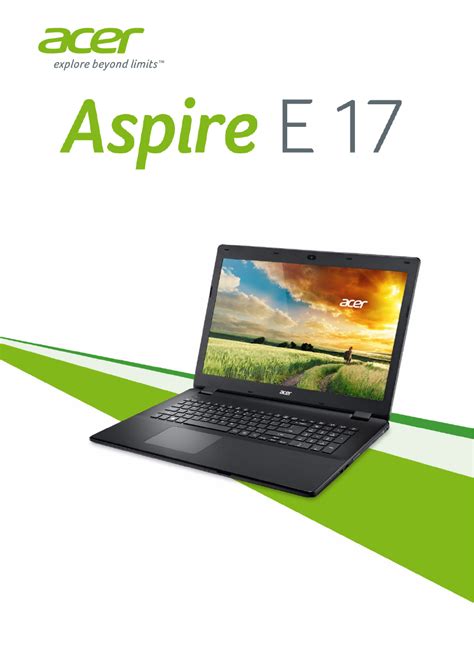 Maybe you would like to learn more about one of these? Handleiding Acer Aspire E 17 Series (pagina 1 van 89 ...