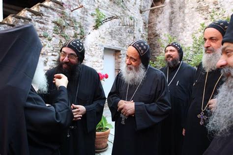Coptic And Byzantine Monks Meet On Athos Communio