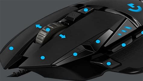 Logitech G502 Hero Mmo Mouse Review High Performance