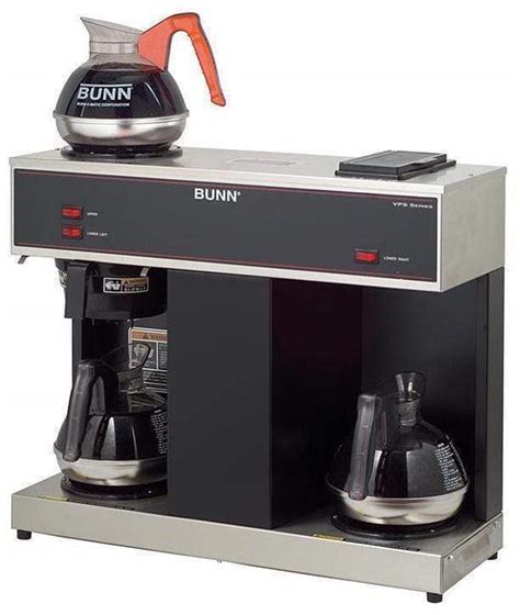 Bunn Vps Pourover Commercial Coffee Maker With Three Warmers