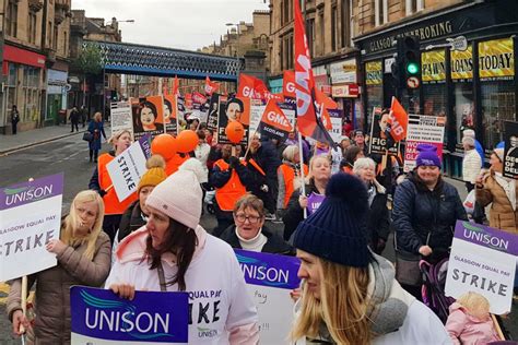 Glasgow Council Workers Strike For Equality Socialist Appeal