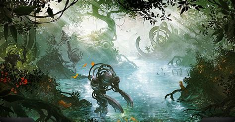 Artwork Automaton Digital Art Endless Space Fantasy Art Jungles