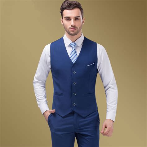 However, if you're one to dabble, it's worth looking for options that can become classics. 2017 High Quality Blue Groomsmens Vest Wedding Prom Party ...