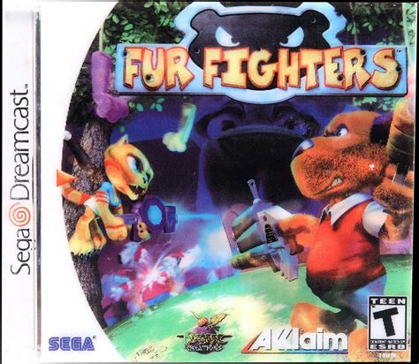 Fur Fighters Sega Dreamcast Acclaim Entertainment GameStop