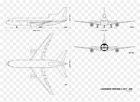 File L1011v1 0 Airbus A320 Blueprint Hd Png Download Vhv