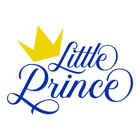 Little Prince Svg Svg Eps Png Dxf Cut Files For Cricut And Silhouette