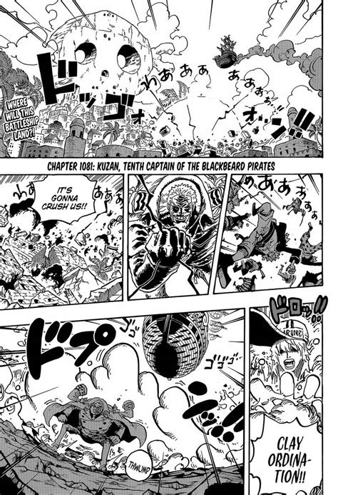 One Piece 1081 - One Piece Chapter 1081 - One Piece 1081 english