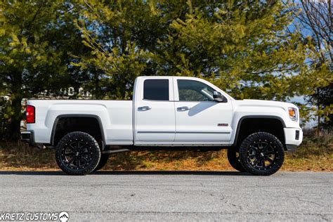 Lifted 2015 Gmc Sierra 1500 With Moto Metal Mo962 With 7 Inch Rough