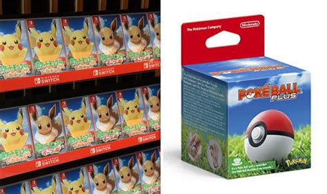 Pokemon Lets Go Eevee Pikachu Pokeball Controller Pre Orders Price