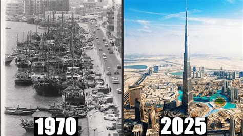 Dubais Transformation Over The Years Youtube