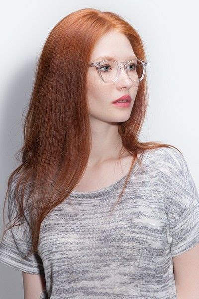 Prism Beautiful Contemporary Eyeglasses Eyebuydirect Bright Red Hair Red Hair Color