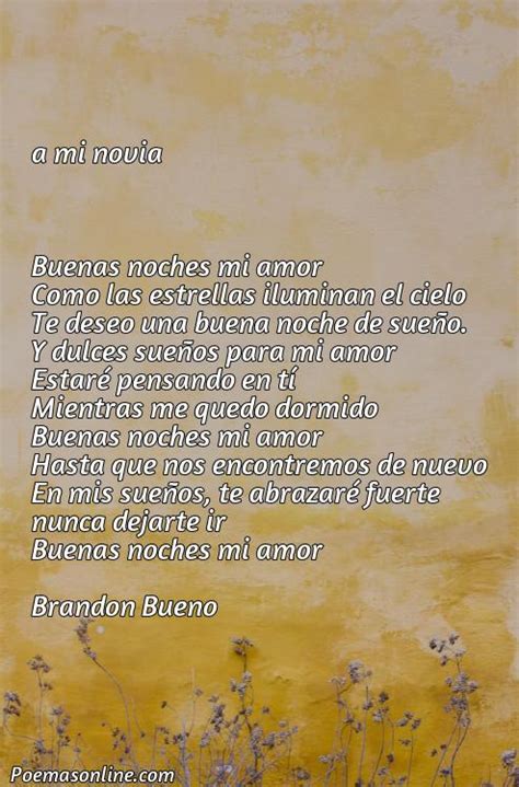 Poemas De Amor Para Desear Buenas Noches Poemas Online