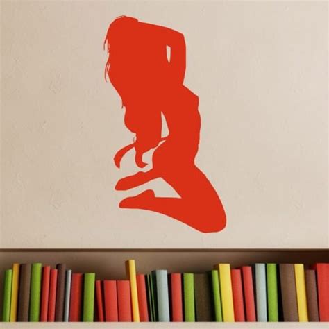 Sexy Lady Posing Wall Sticker Decal World Of Wall Stickers
