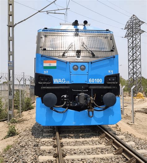 Indian Railways Inducts 100th Electric Locomotive Of 12000 Hp Wag 12 B