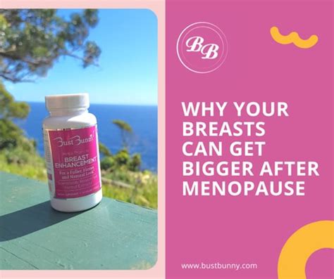 Why Are My Breasts Getting Bigger After Menopause Bust Bunny