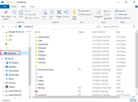 Question Onedrive In File Explorer Change View Setting For All