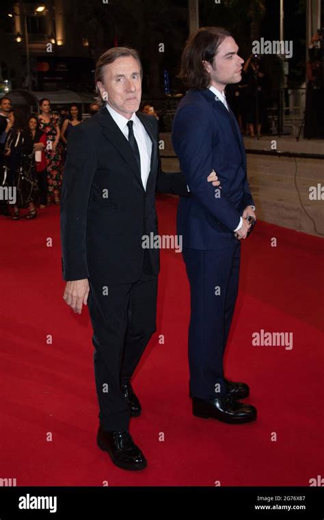 Tim Roth And His Son Michael Cormac Roth Attending The Bergman Island