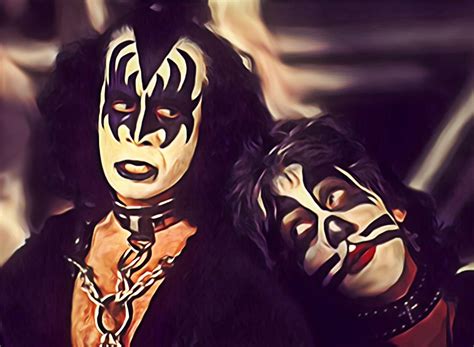 Gene Simmons And Peter Criss By Petnick On DeviantArt Peter Criss