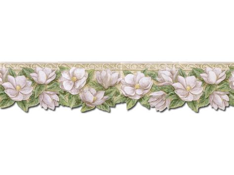 Floral Wallpaper Border Pt24023b