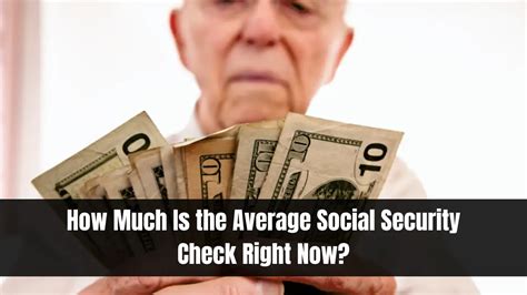 how much is the average social security check right now