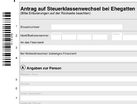 Wenn sie geändert werden soll, müssen sie dies bei ihrem finanzamt beantragen. Lohnsteuerklasse wechseln - geht das auch online? - CHIP
