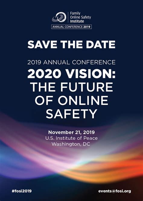 Fosi Annual Conference 2019 Online Safety Conference Peace