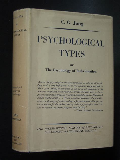 Psychological Types Or The Psychology Of Individuation Jung Barnebys