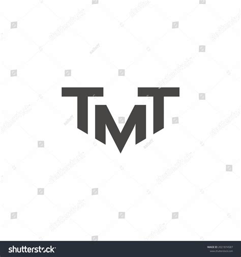 Letter Tmt Logo Design Template Stock Vector Royalty Free 2021874587 Shutterstock