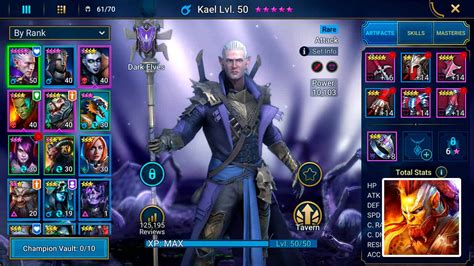 Raid Shadow Legends Kael Guide Artifacts And Masteries Build Skills