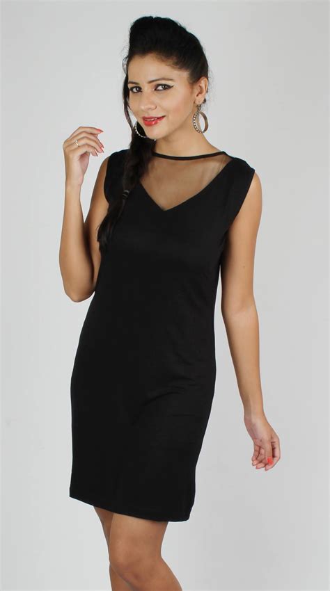 Black Sheath Dress Camaraderie International