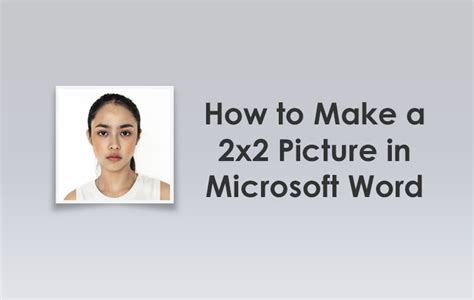 How To Make A 2x2 Picture In Microsoft Word Tech Pilipinas