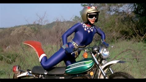 Wonder Woman Looking Sexy In Her Spandex Catsuit Riding A Motorcycle 1080p Bd Youtube