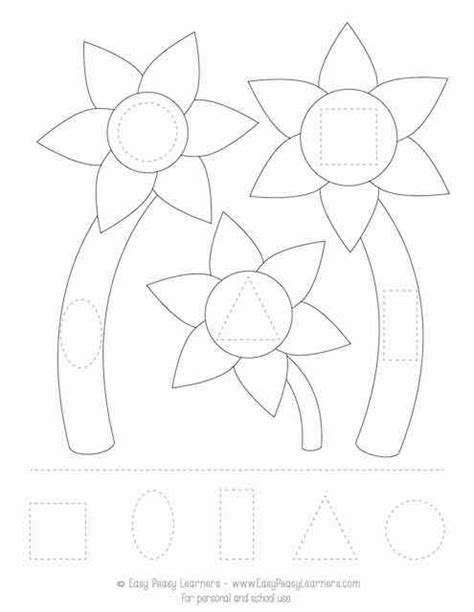 Free Spring Cut and Glue Worksheets - Easy Peasy Learners